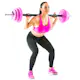 Skivstångsset Gymstick Pump Set